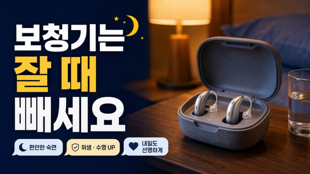 보청기 잠잘 때 빼야 할까, 착용한 채 생활할 때 생기는 문제와 보관 방법