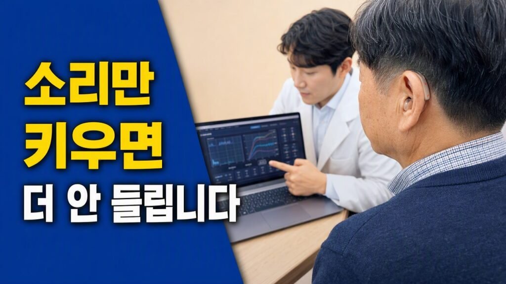판암동보청기 어음분별력이 낮을 때 단순 증폭보다 주파수 조절이 필요한 이유