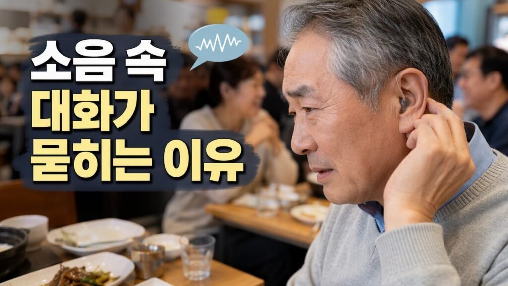 유성구보청기 조용한 실내와 복잡한 식당에서 소리가 다르게 들릴 때 피팅 조절법